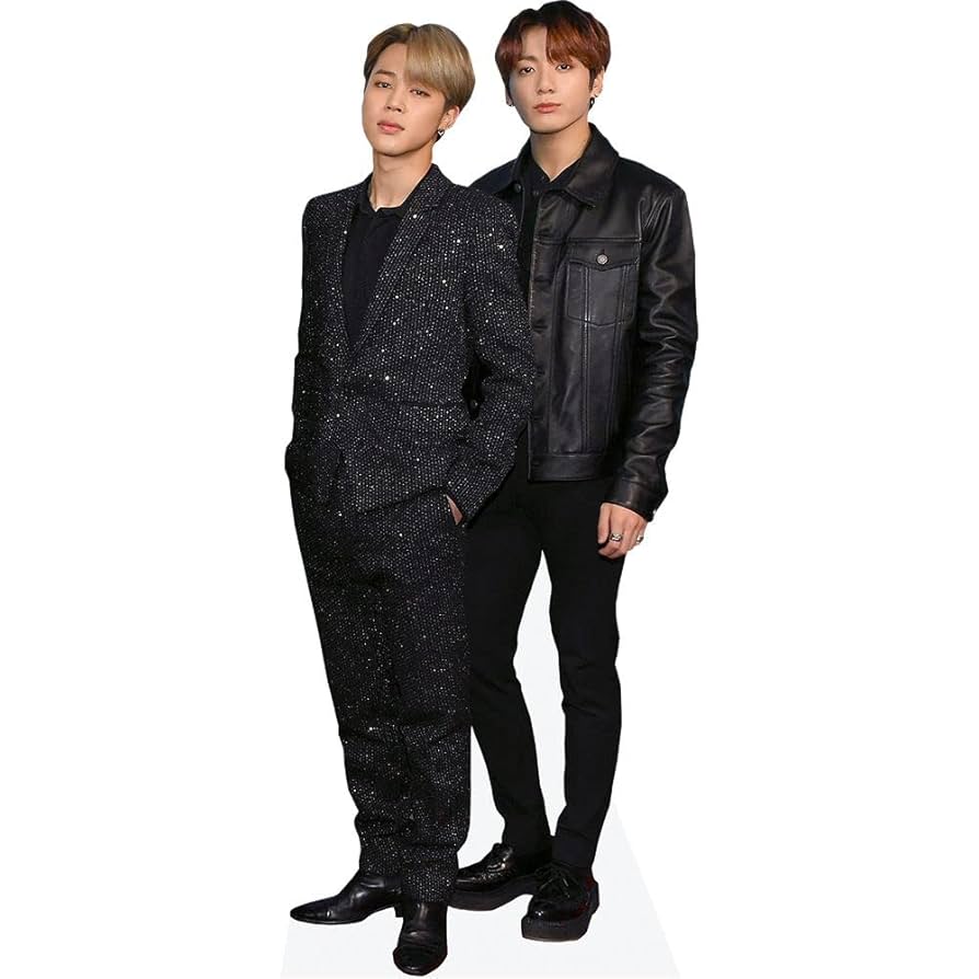 Jimin and Jungkook (Duo 1) Mini Celebrity Cutout : Amazon.co
